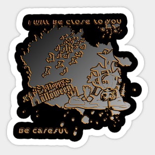 happy halloween Sticker